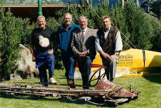 Angelo Frigerio in occasione dei 50 anni della Polisportiva di Vipiteno